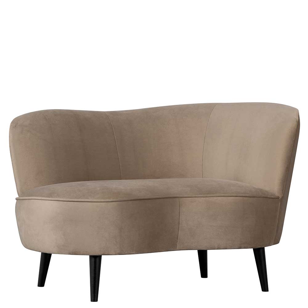 Retro Lounge-Sessel in Khaki Samit - Griffina