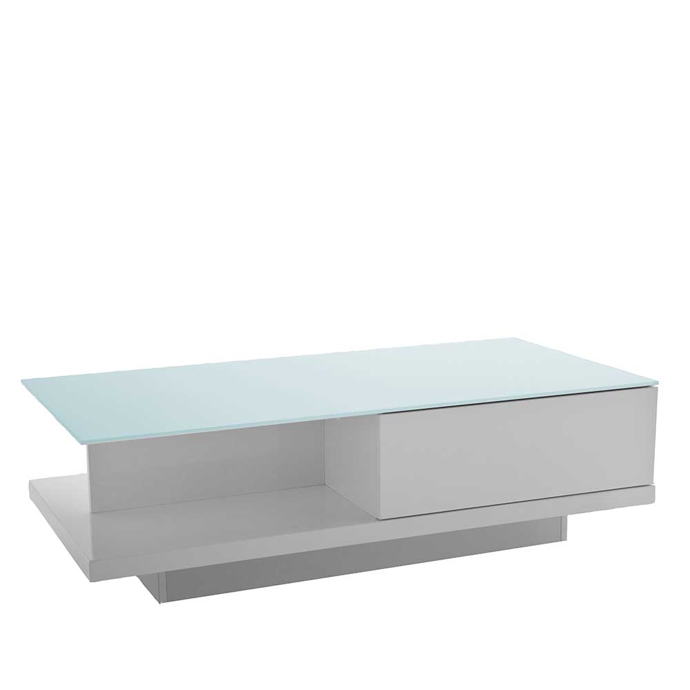 120x36x60 Stauraum Couchtisch mit Sockelgestell - Tephania