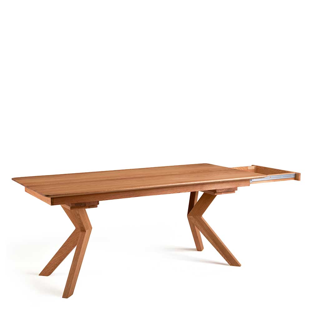 180x90 Design Esstisch aus Wildeiche - Ovenciana