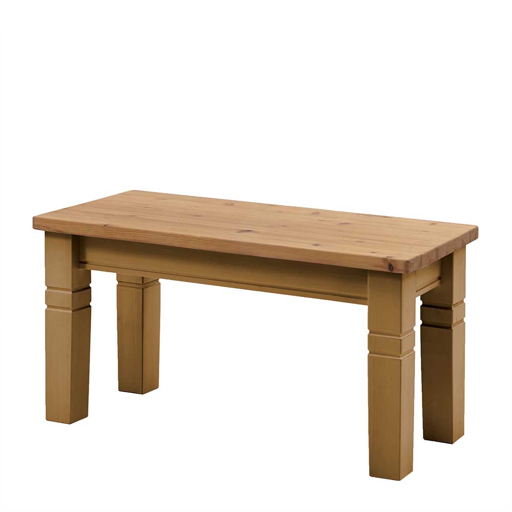 Country Style Esszimmerbank aus Massivholz - Sacons