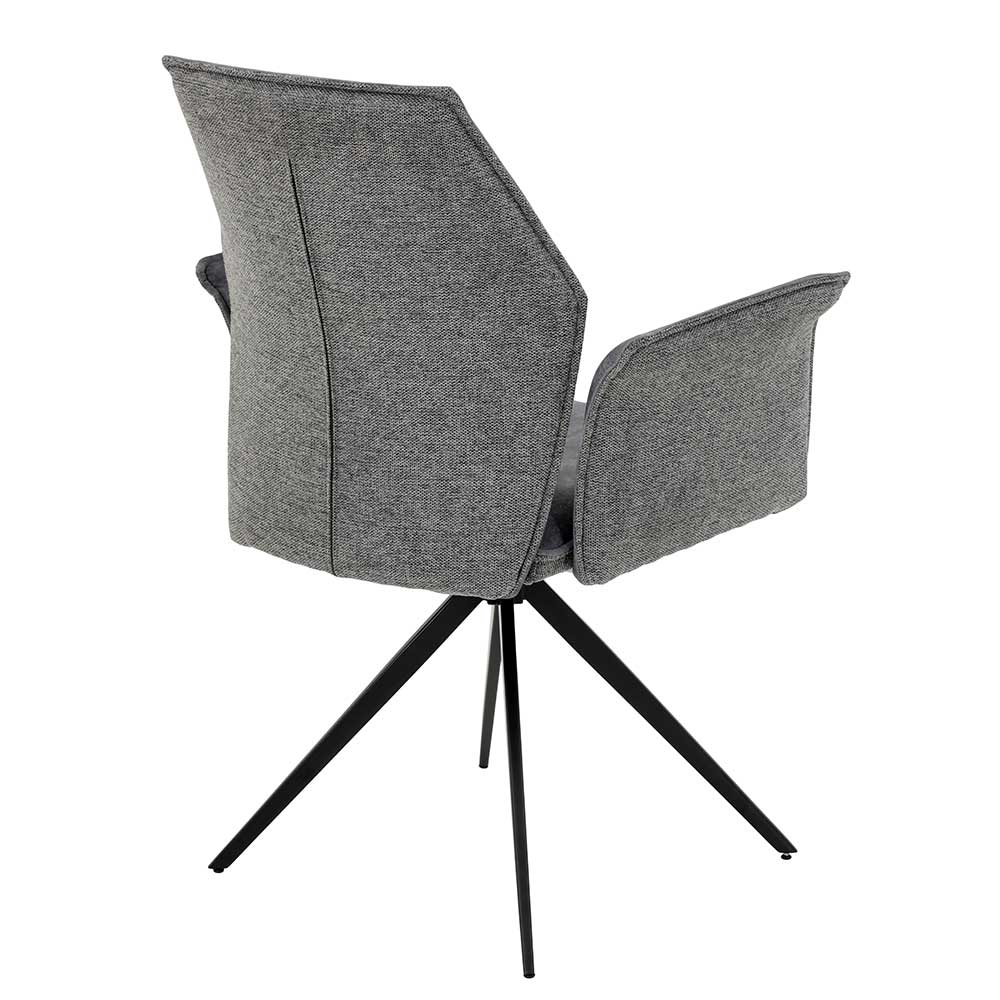 Esstischsessel drehbar modern - Georgy (4er Set)
