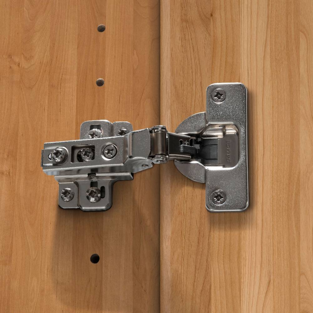 Teilmassiver Schlafzimmer-Kleiderschrank 3-türig - Yanicas