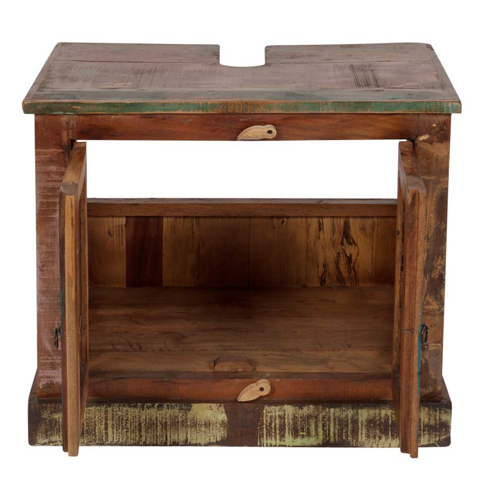 Shabby Chic Waschtisch & Spiegel - Jamaica (zweiteilig)