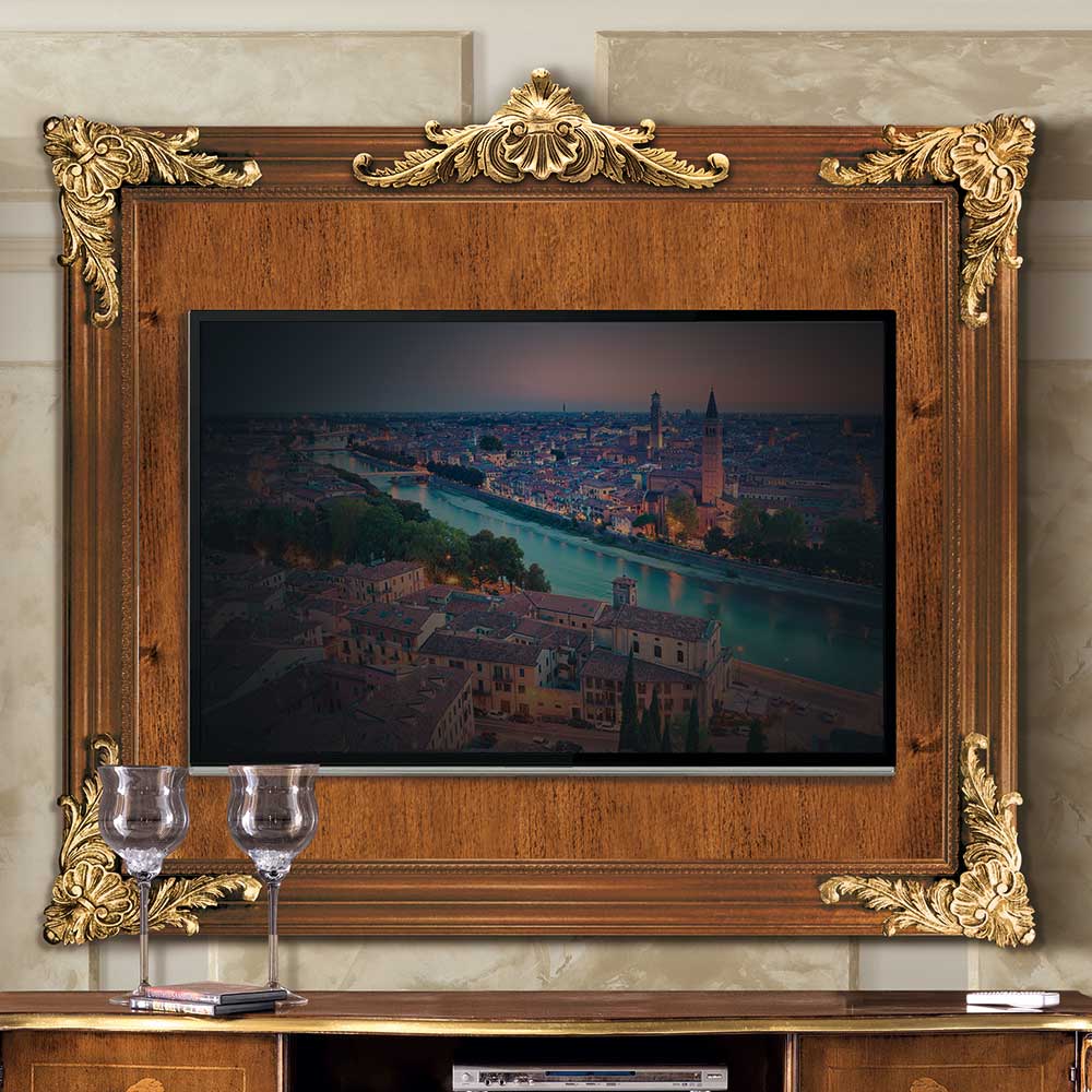 Extravagante TV Anbauwand Möbelset - Carlenna (vierteilig)
