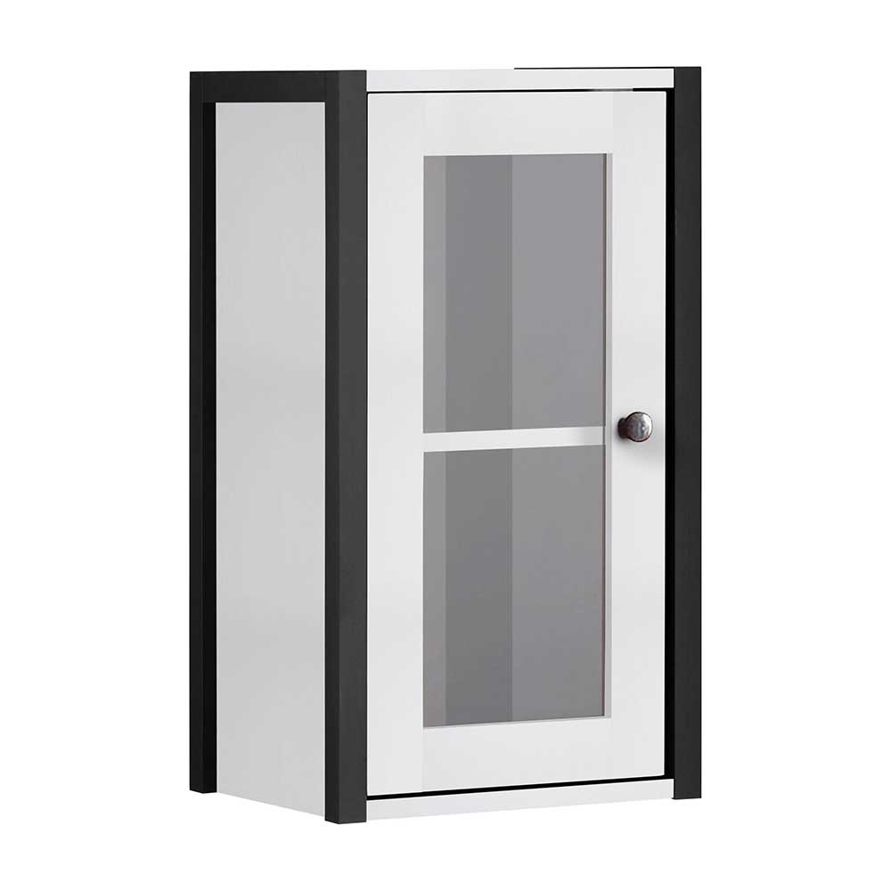 Moderner Bad Hängeschrank mit Glas Tür - Nokios