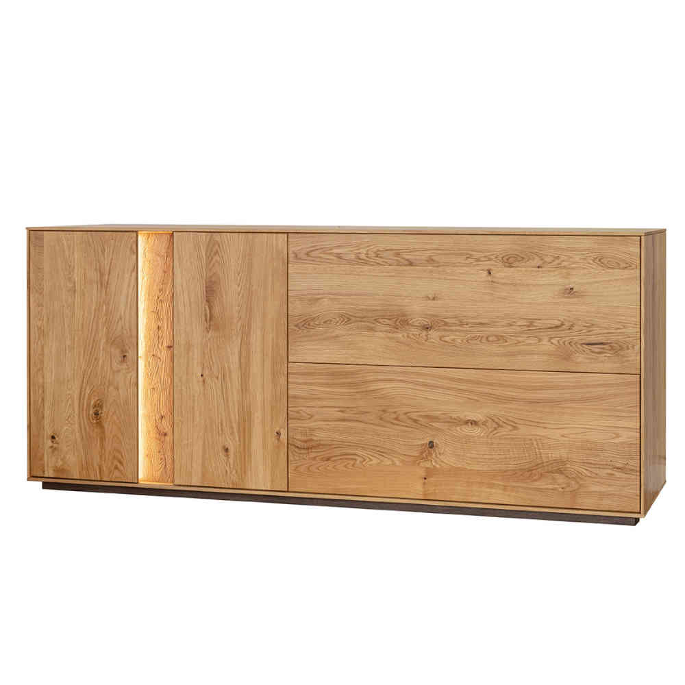 Massives Sideboard mit LED Beleuchtung - Cocondar