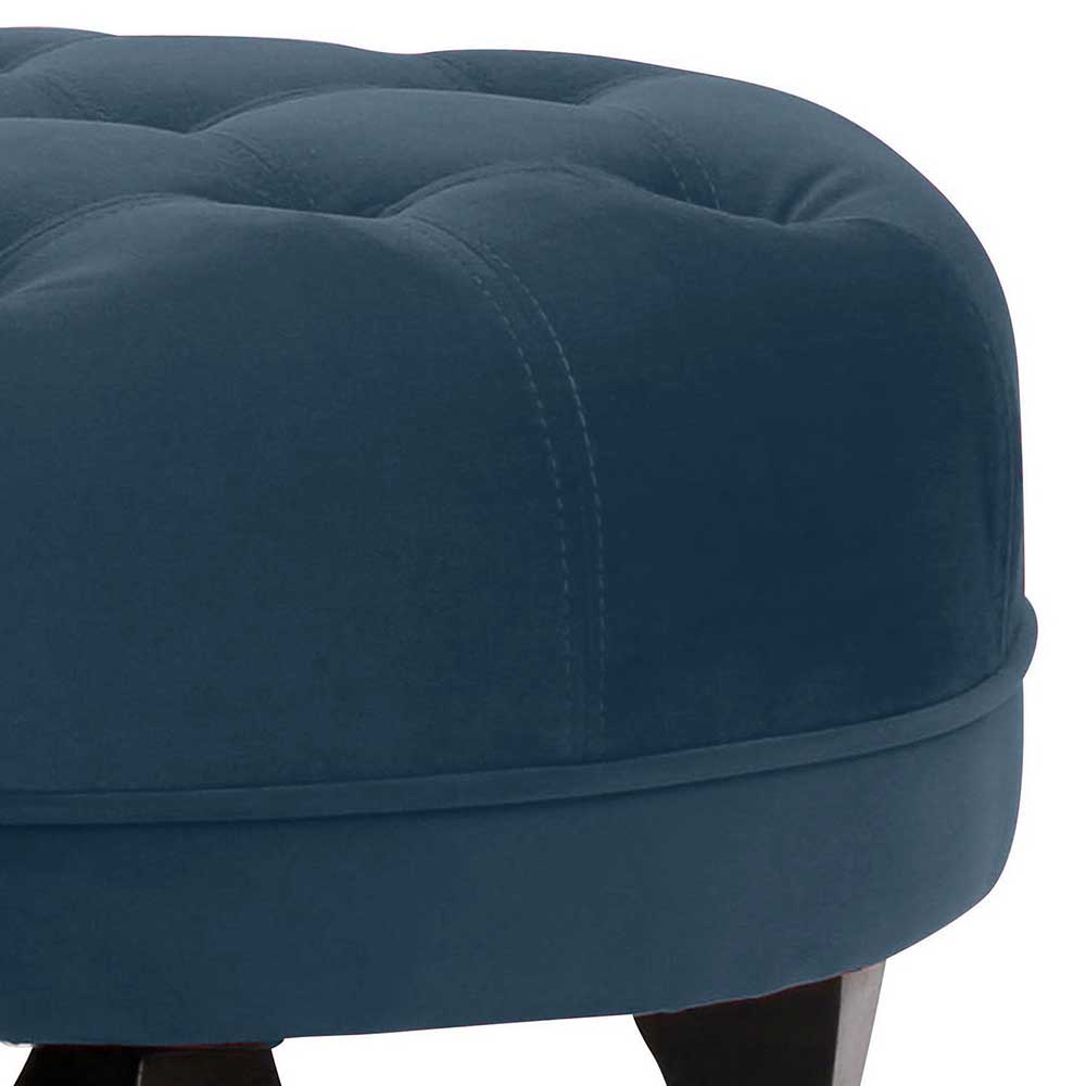 Vintage Polstersessel & Hocker - Akper (zweiteilig)