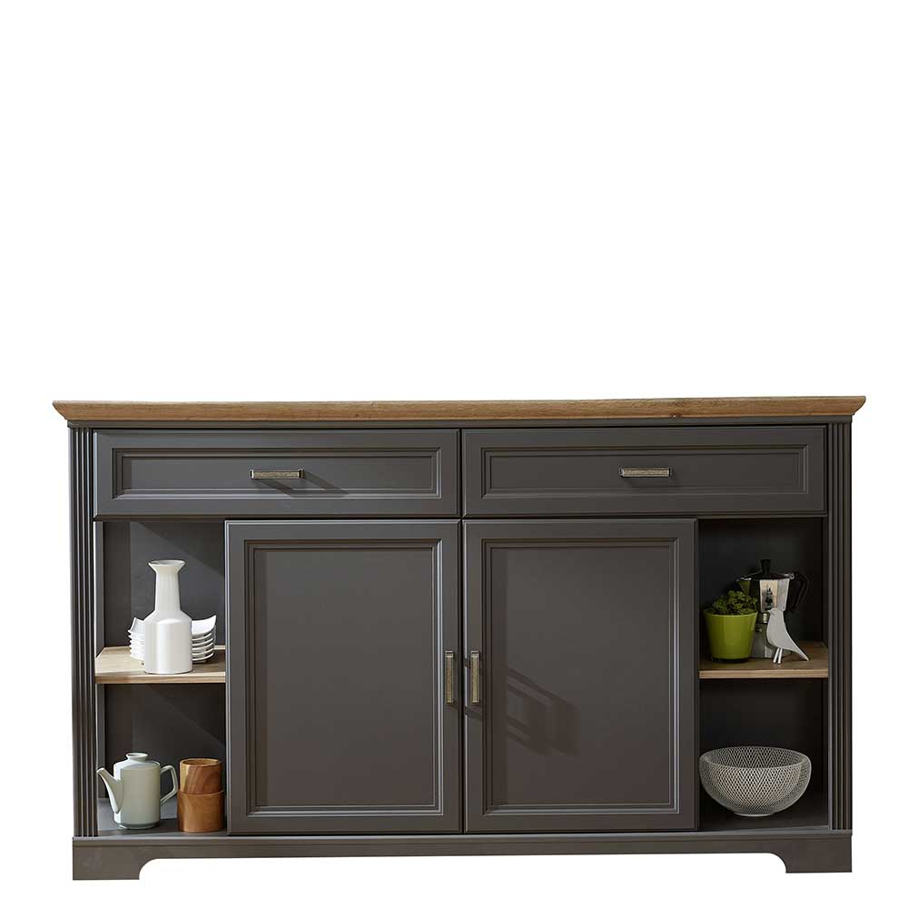 171x102x48 Landhaus Sideboard in Grau - Thumbs