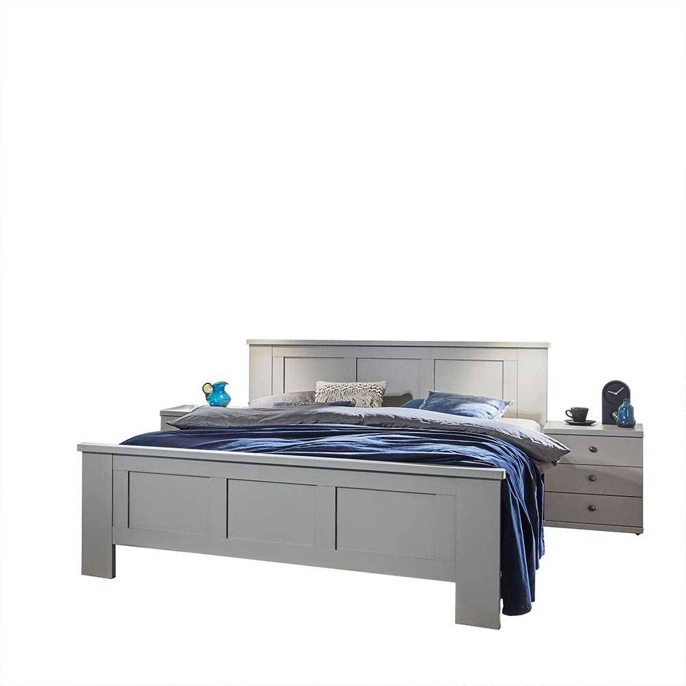 Modern Country Bett mit 160 cm Breite - Ridonna