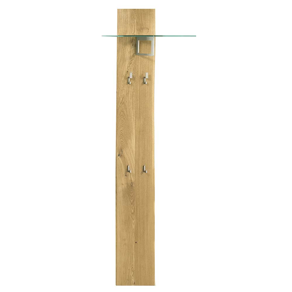 Massivholz Flurmöbel Set aus Eiche - Avidora (vierteilig)