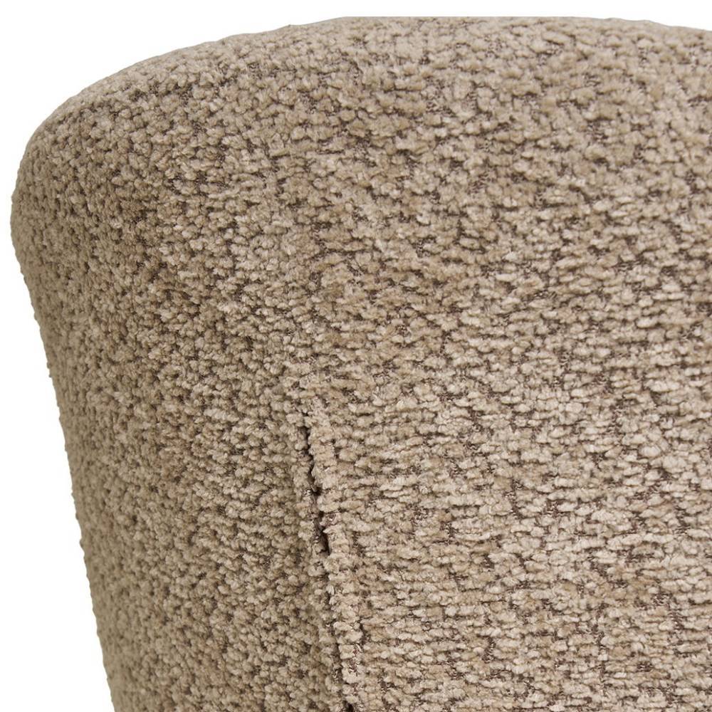 Boucle Polsterstühle in Beige - Runicava (2er Set)