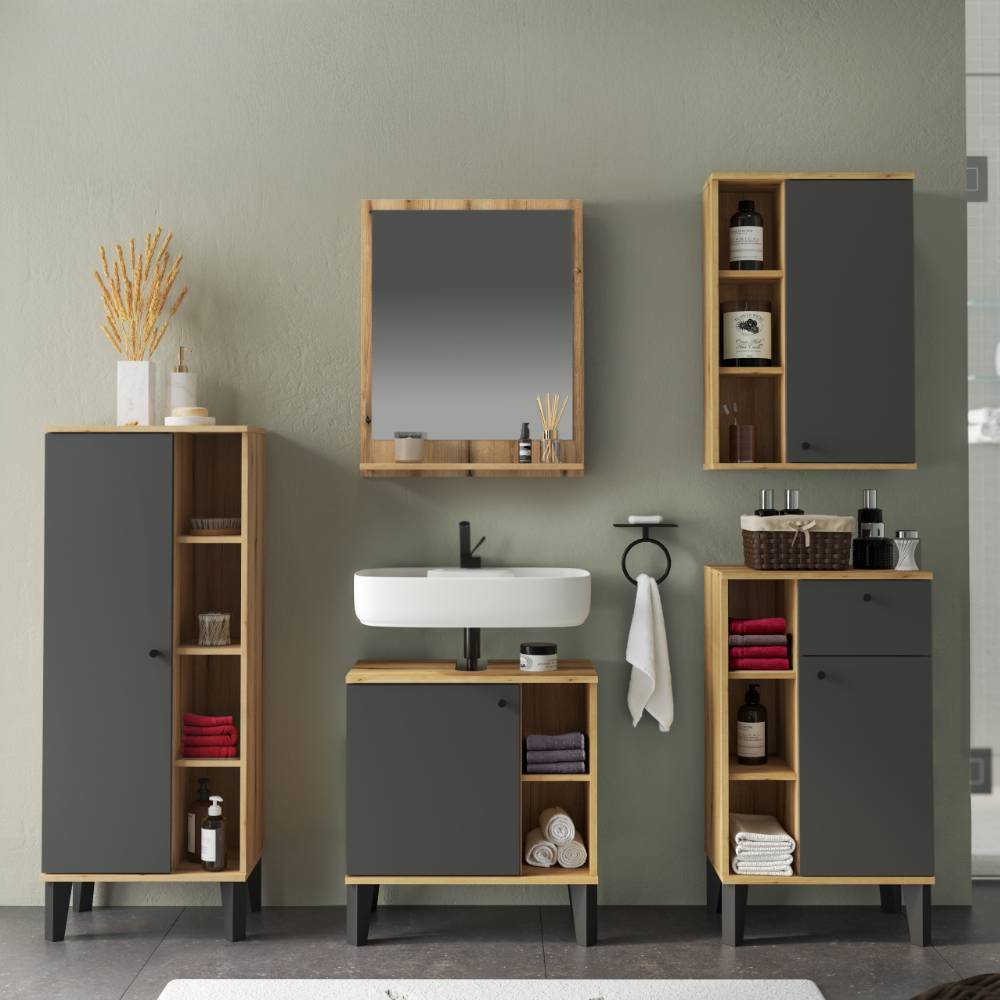 Badeinrichtung komplett modern - Niniana (fünfteilig)