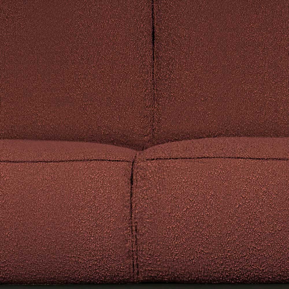 4-Sitzer 5-Sitzer Sofa in Kastanienfarben Buklee - Moto