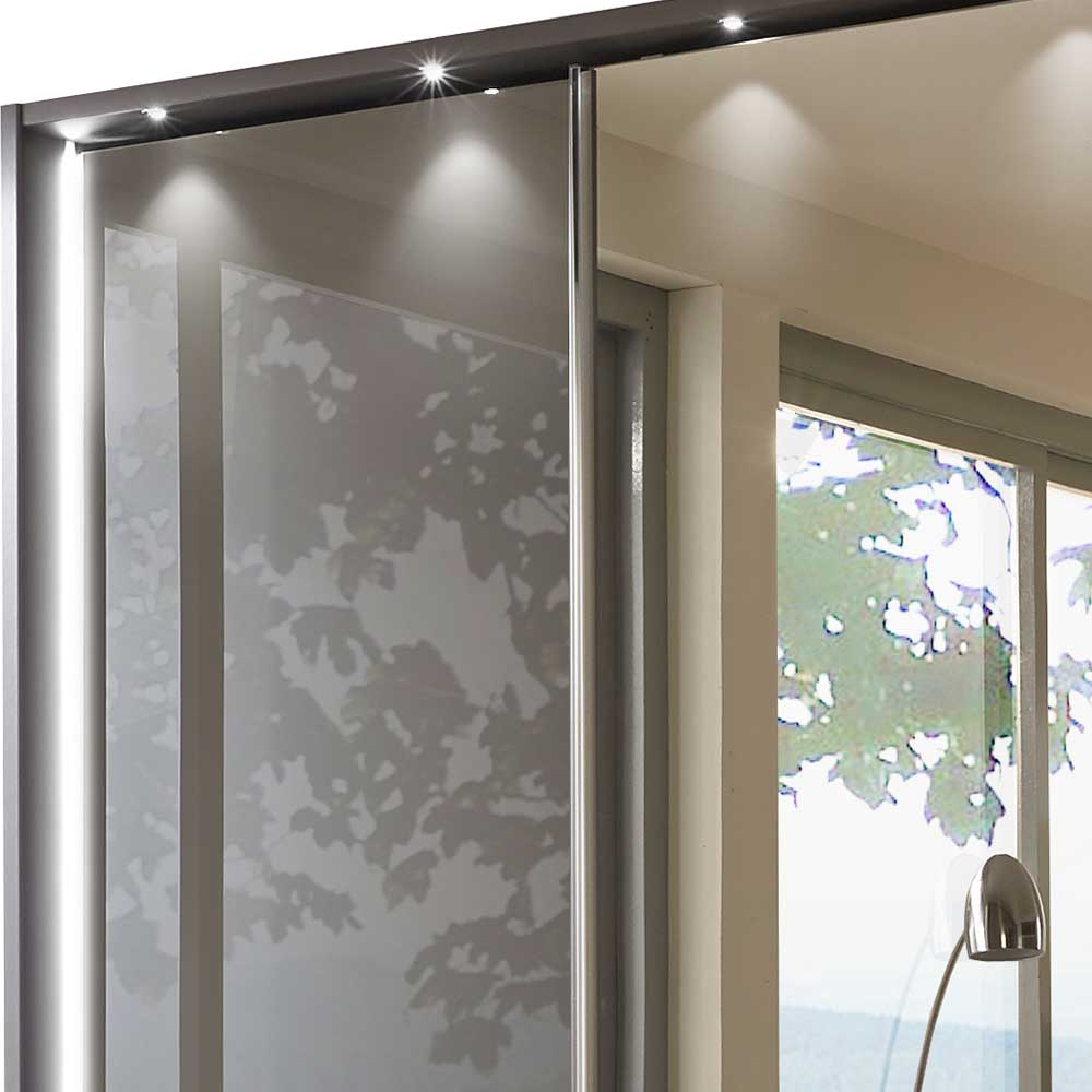 340cm Schwebetüren-Schrank mit Passepartout - Pacianus