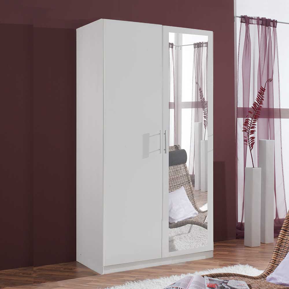 Schlafzimmerschrank in Weiß foliert - Jodolio