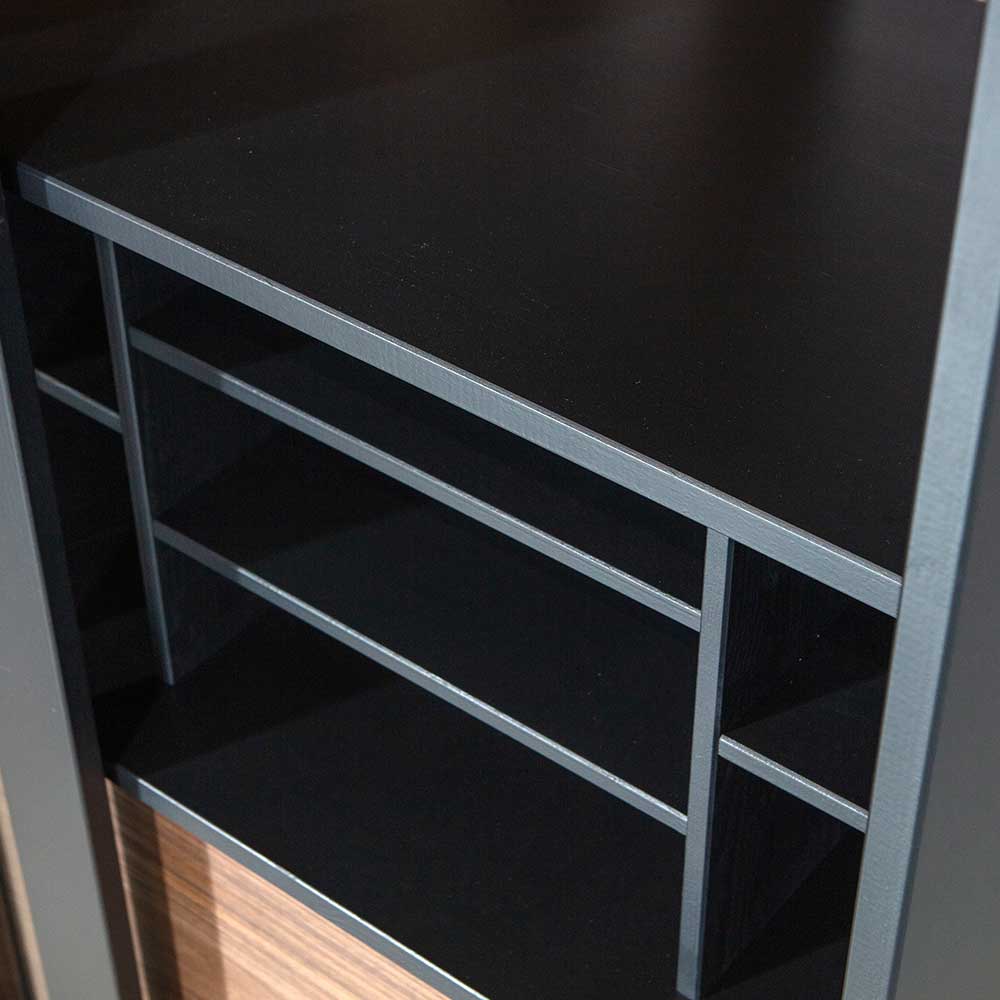 Moderne Vitrine mit Glas Schiebetüren - Susanne