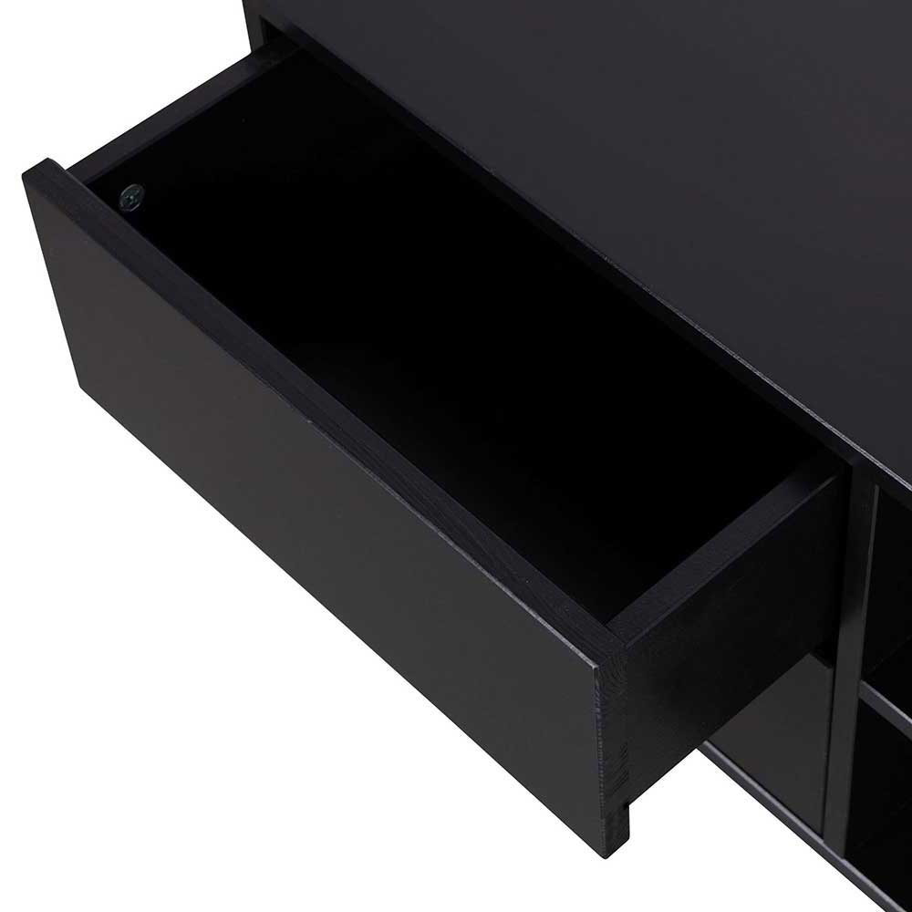 TV Board mit halbrundem Regal rechts - Niwidus