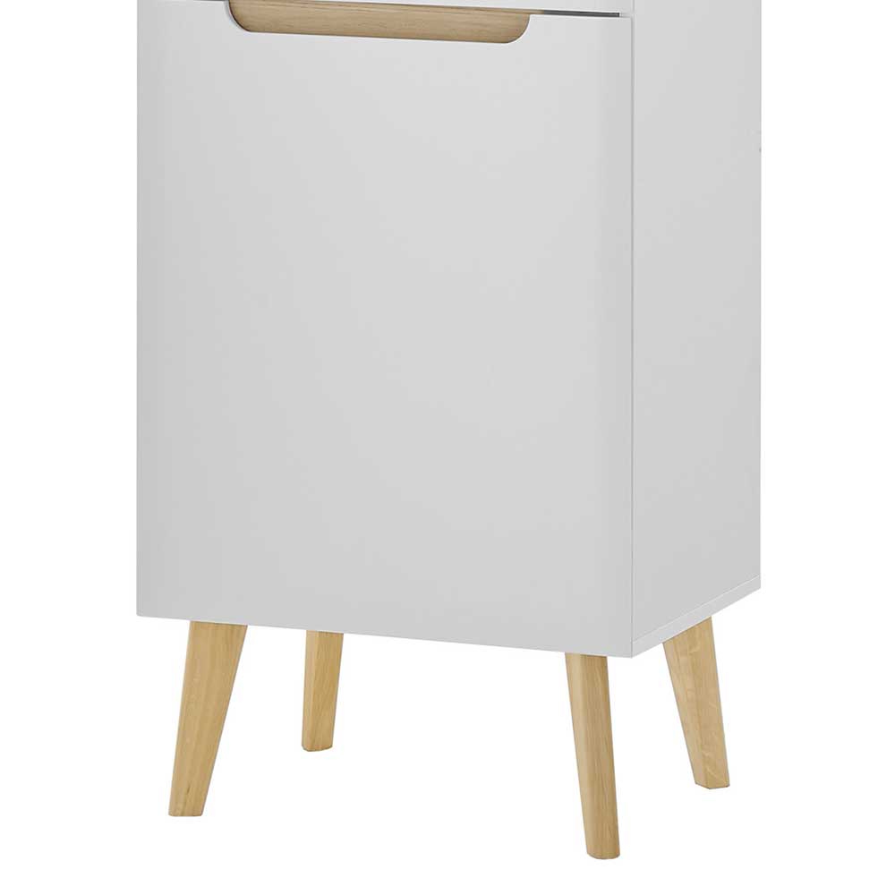 Wohnzimmer Schrankset im Skandi Design - Ginko (vierteilig)