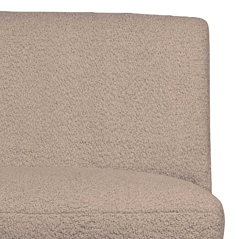 Systemsofa Modul in Beige Boucle - Viticco