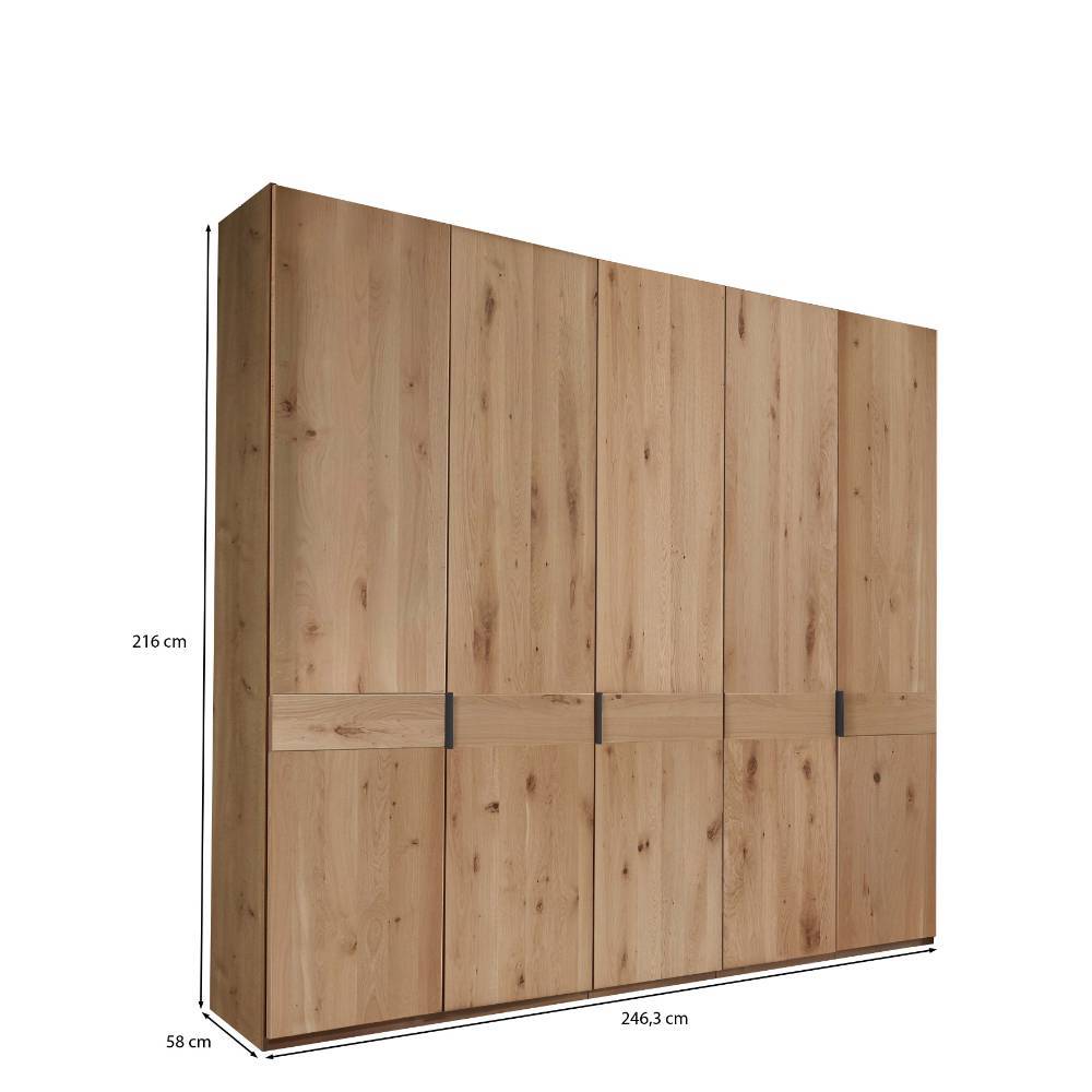 Drehtürenschrank mit fünf Türen - Yanicas