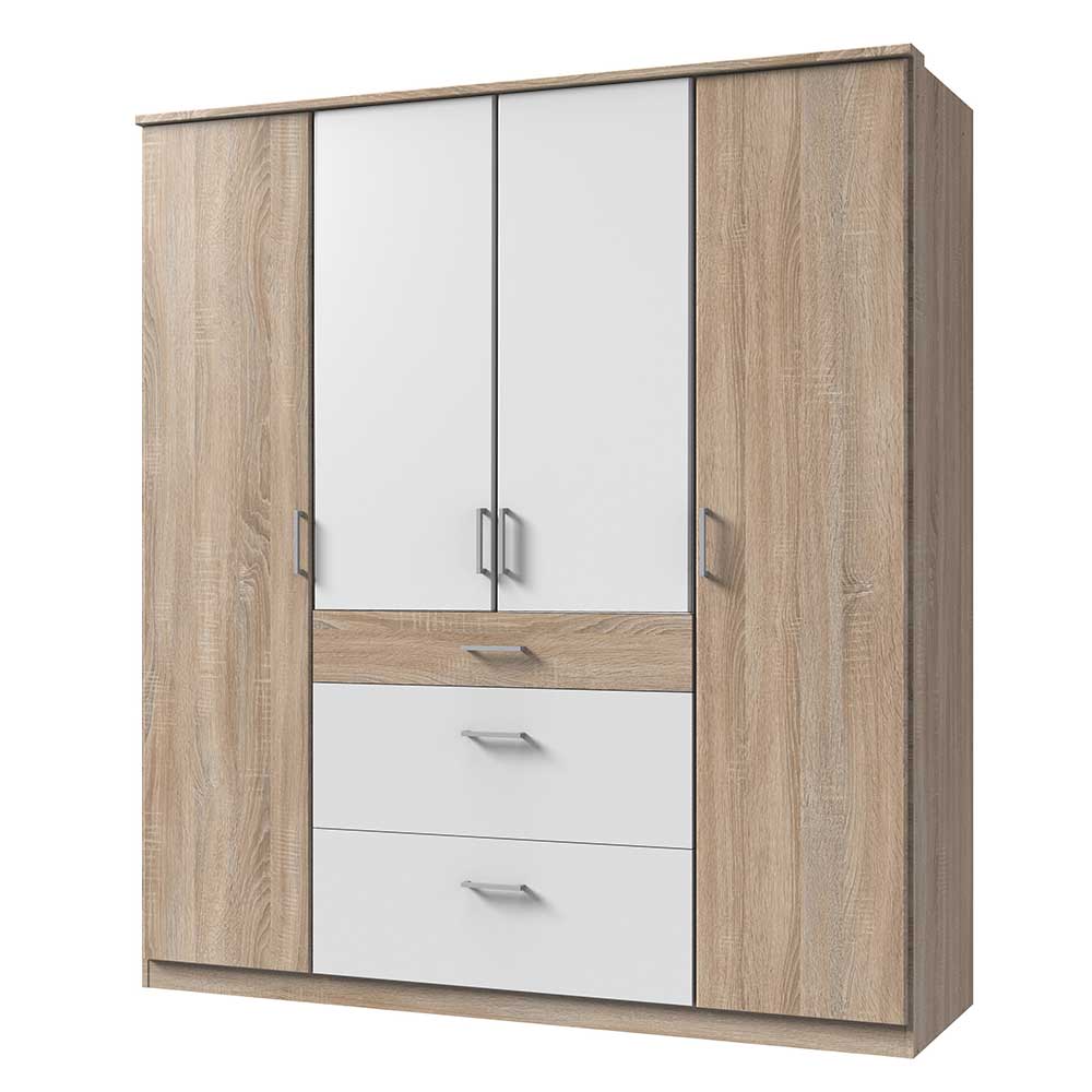 Kompakter Kleiderschrank 179 cm breit - Coros