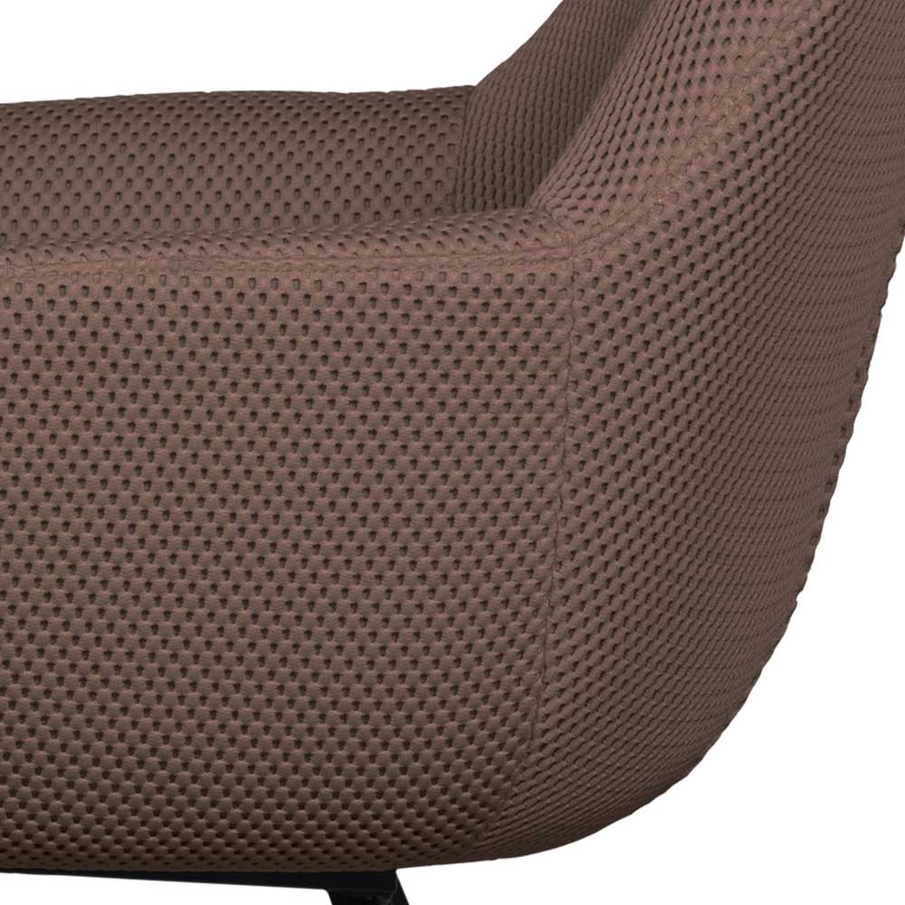 Mesh Polsterstuhl mit Armlehnen - Charlena