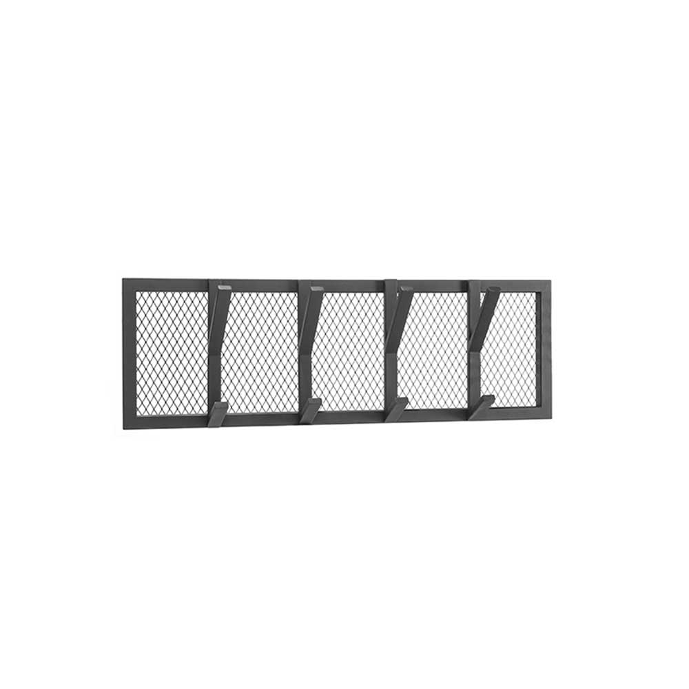 Metall Wandgarderobe im Gitterdesign - Fenya