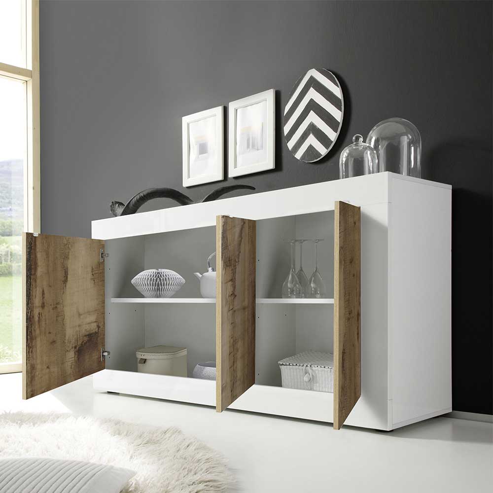 Türen-Sideboard mit 160 cm Breite - Olvenion