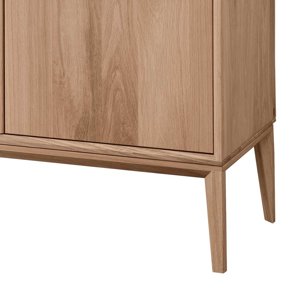 Edles Sideboard aus Wildeiche Bianco geölt - Lamia