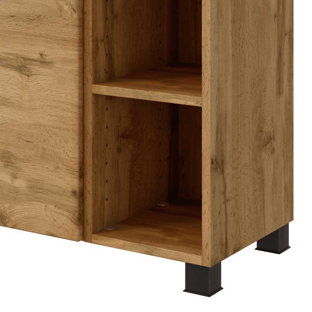 55x135x35 Badezimmer Midischrank in Wildeiche NB - Arazony