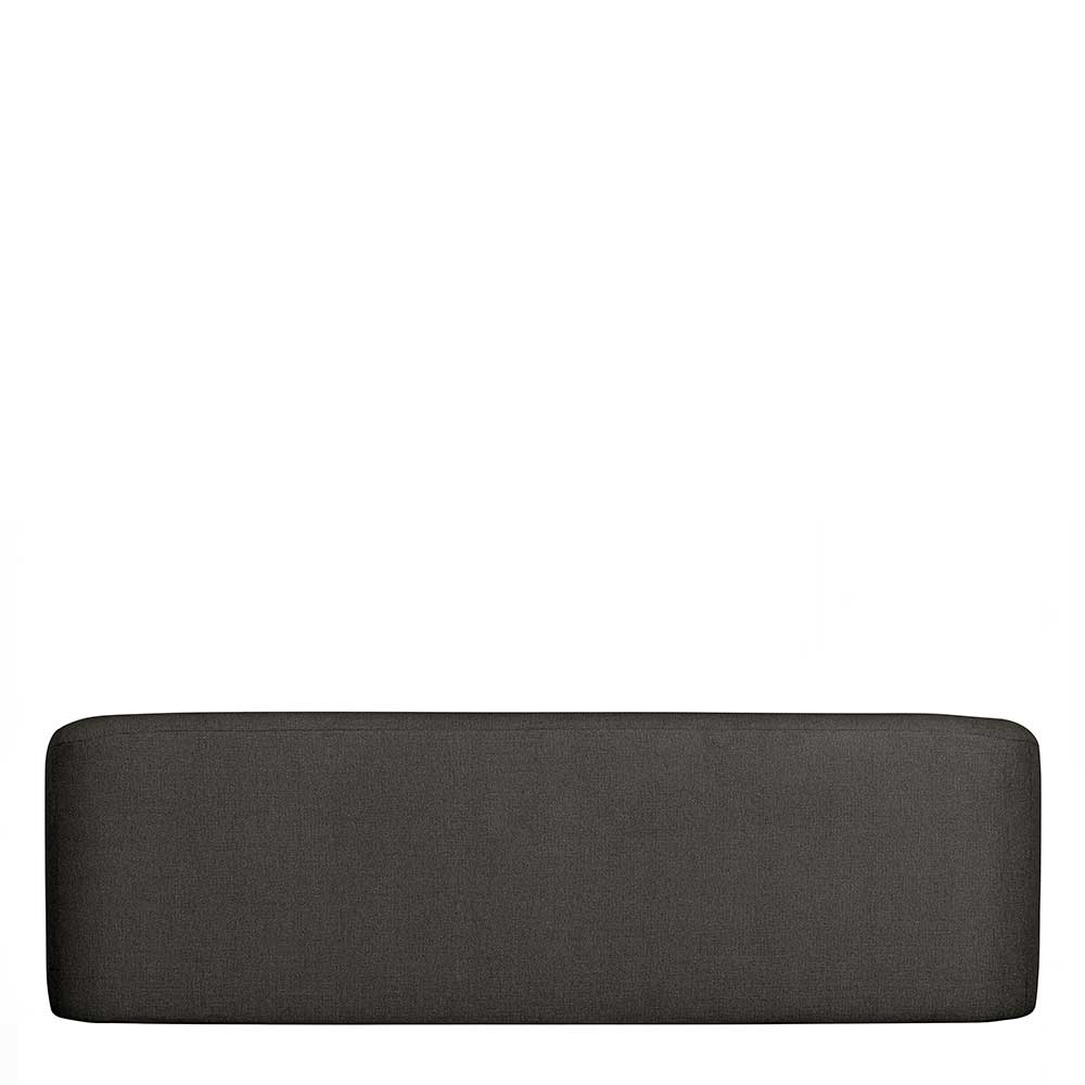 Skandi Chenille Sofa in Schwarzgrau - Prattl
