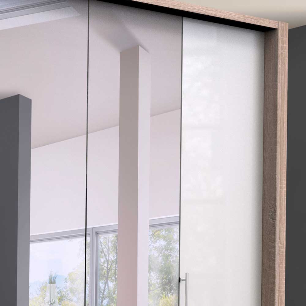 Schlafraum Kleiderschrank mit Spiegel - Bosays