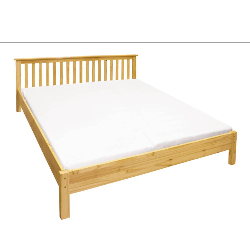 Kiefernholz Bett mit Liegefläche 180x200 cm - Sarosca