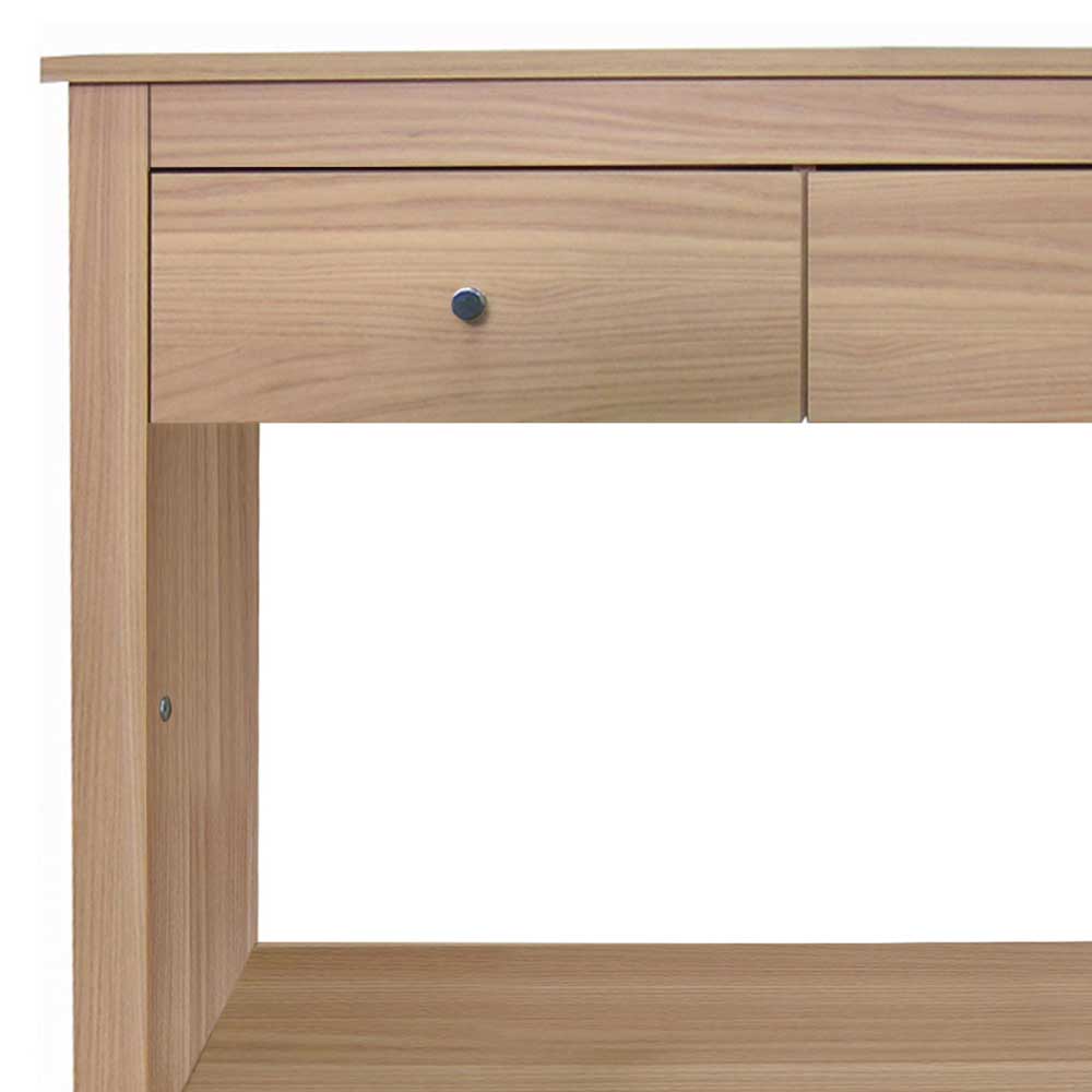 97x76x35 cm Konsolentisch in Eichefarben - Eliandas