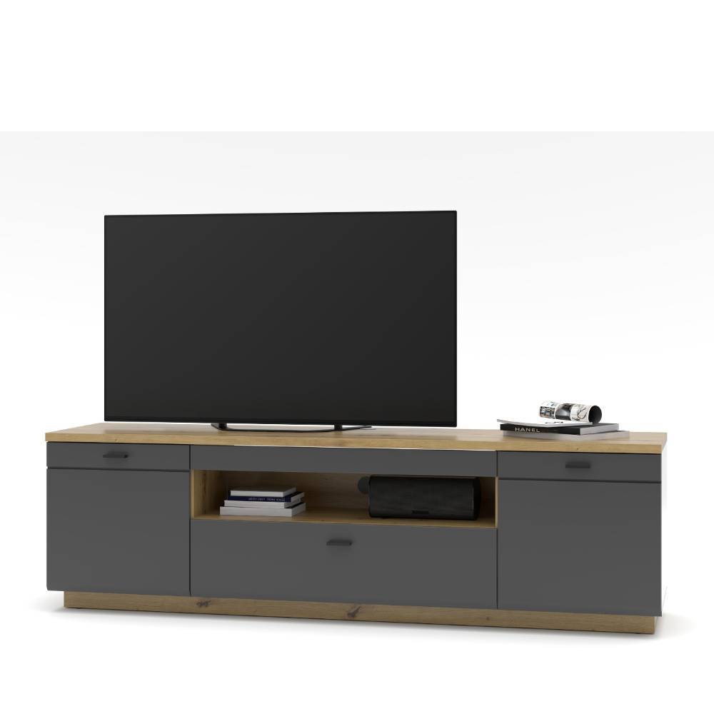 TV Anbauwand Kombination modern - Azar (sechsteilig)