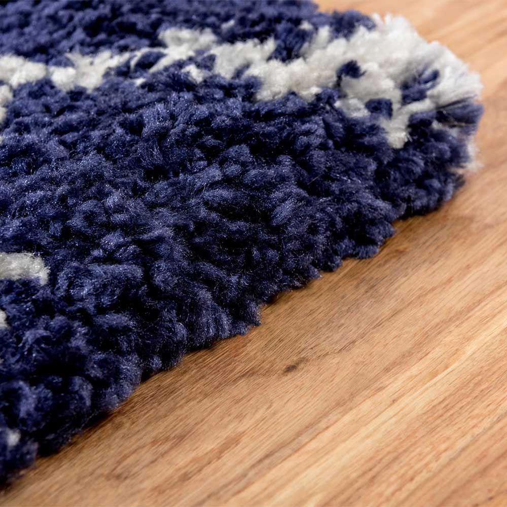 Läufer Teppich mit Hochflor in fünf Größen - Prima