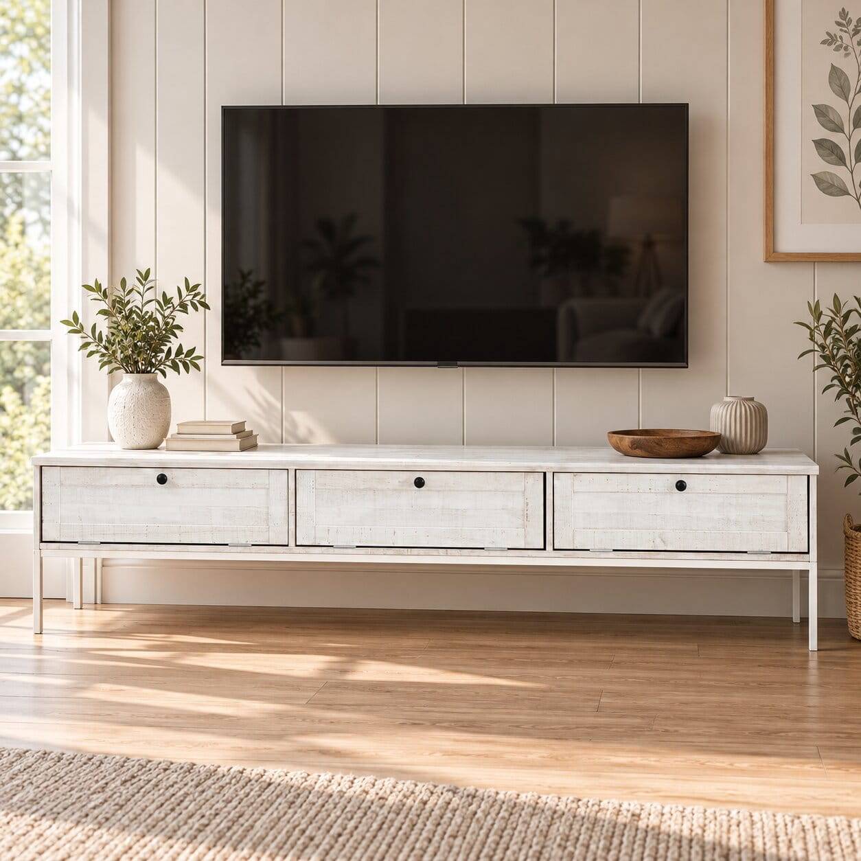 175x45x40 TV Tisch mit drei Klappen - Ejeliva