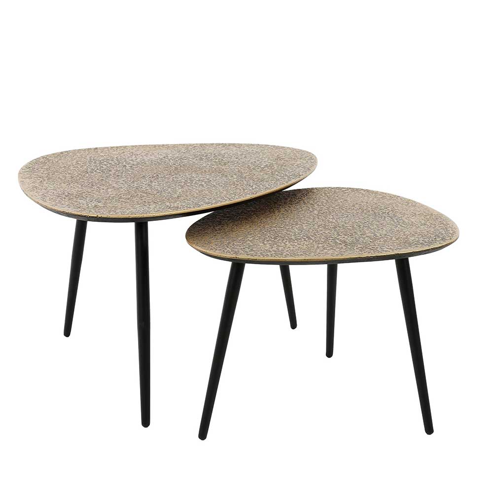 Couchtisch Duo in Bronze - Marliana (zweiteilig)