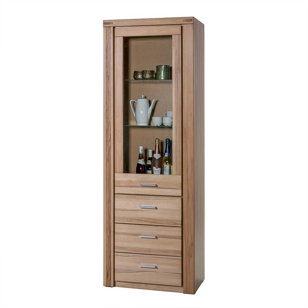 Stauraum Anbauwand aus Holz - Uhelia (vierteilig)