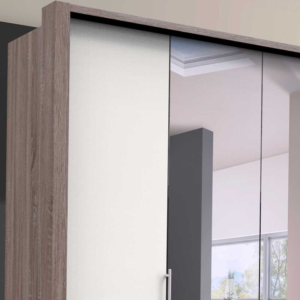 Gleittürenschrank mit Spiegel - Tivierto