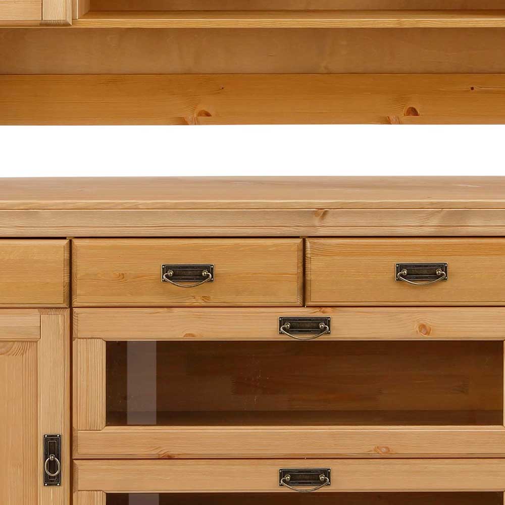 Kiefernholz Buffetschrank gebeizt & geölt - Arendu