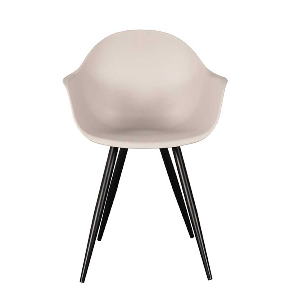 Schalenstühle in Beige - Ruffos (2er Set)