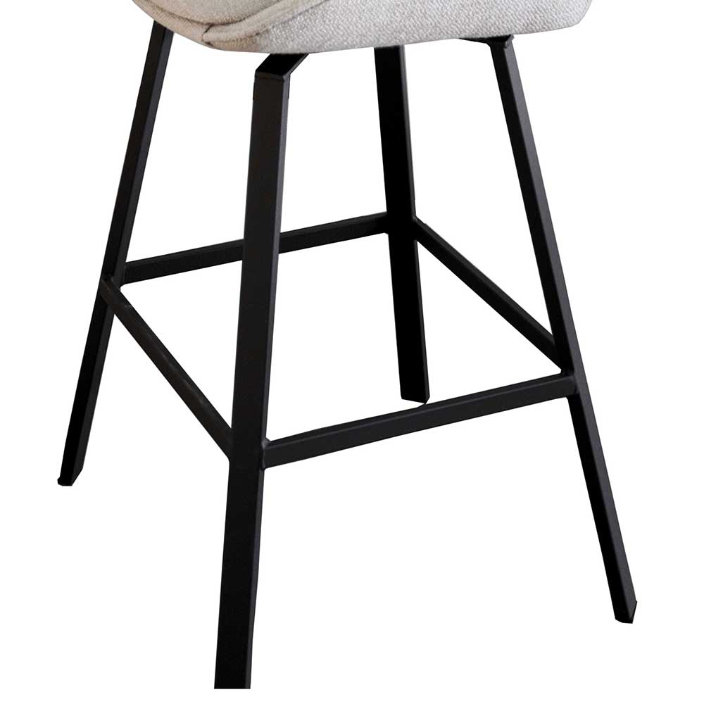 Drehbare Barstühle in Beige - Taja (2er Set)