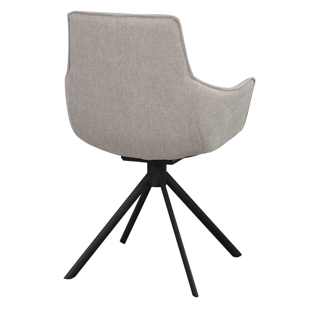 Esszimmer Drehstühle mit Armlehnen - Blackbird (2er Set)
