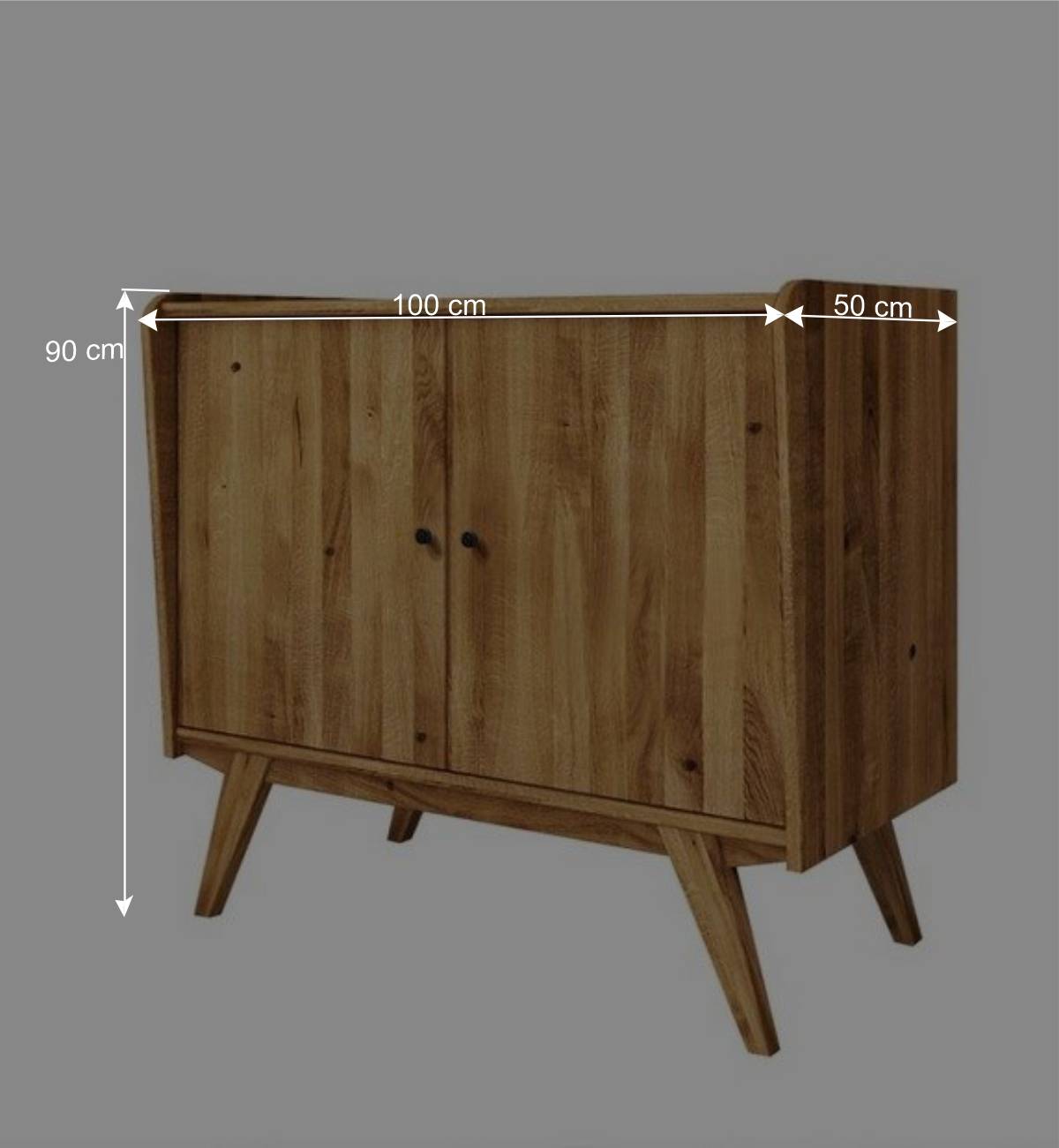 Türenkommode im modernen Retro Design - Hardus