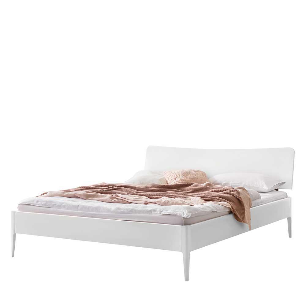 Doppelbett in Weiß lackiert - Cantabrien