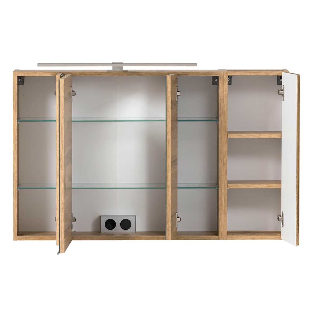 Möbelset Waschplatz 105 cm breit - Eight (zweiteilig)
