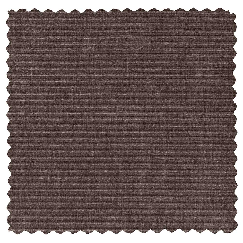 Stoffmuster des Breitcord Bezugs in Taupe für das Federkern Sofa-Element – Rusaly