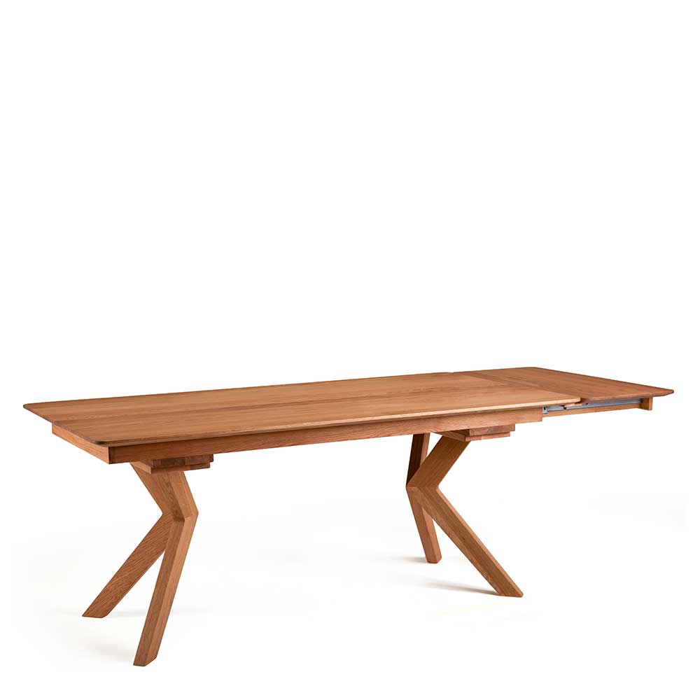 180x90 Design Esstisch aus Wildeiche - Ovenciana