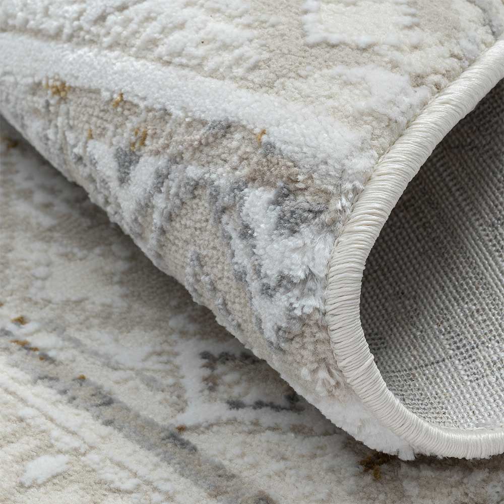 Runder Teppich im Ethno Design - Accaro
